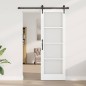 Porta Scorrevole vidaXL con set di ferramenta "ORKDAL" Bianco 73.5x211 cm Porta Scorrevole vidaXL con set di ferramenta "ORKDAL" Bianco 73.5x211 cm
