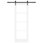 Porta Scorrevole vidaXL con set di ferramenta "ORKDAL" Bianco 73.5x211 cm Porta Scorrevole vidaXL con set di ferramenta "ORKDAL" Bianco 73.5x211 cm