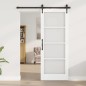 Porta scorrevole vidaXL con set ferramenta 'ORKDAL'bianca 78x202 cm Porta scorrevole vidaXL con set ferramenta 'ORKDAL'bianca 78x202 cm