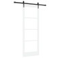 Porta Scorrevole vidaXL con Set Hardware 'ORKDAL'Bianca 78x211 cm Porta Scorrevole vidaXL con Set Hardware 'ORKDAL'Bianca 78x211 cm