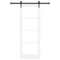 Porta Scorrevole vidaXL con Set Hardware 'ORKDAL'Bianca 78x211 cm Porta Scorrevole vidaXL con Set Hardware 'ORKDAL'Bianca 78x211 cm