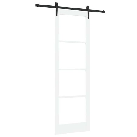 vidaXL Porta scorrevole con set hardware "ORKDAL" bianca 78x232 cm