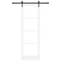 vidaXL Porta scorrevole con set hardware "ORKDAL" bianca 78x232 cm vidaXL Porta scorrevole con set hardware "ORKDAL" bianca 78x232 cm