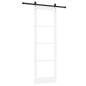 vidaXL Porta scorrevole con set hardware "ORKDAL" bianca 78x232 cm vidaXL Porta scorrevole con set hardware "ORKDAL" bianca 78x232 cm