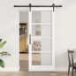 Porta scorrevole vidaXL con set di ferramenta 'ORKDAL'Bianca 83x202 cm Porta scorrevole vidaXL con set di ferramenta 'ORKDAL'Bianca 83x202 cm