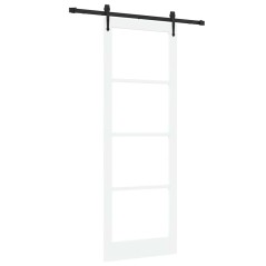Porta scorrevole vidaXL con hardware "ORKDAL" Bianco 83x232 cm