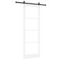 Porta scorrevole vidaXL con hardware "ORKDAL" Bianco 83x232 cm Porta scorrevole vidaXL con hardware "ORKDAL" Bianco 83x232 cm
