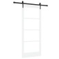 Porta scorrevole vidaXL con set di hardware "ORKDAL" Bianco 86x198.5 cm Porta scorrevole vidaXL con set di hardware "ORKDAL" Bianco 86x198.5 cm