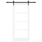 Porta scorrevole vidaXL con set di hardware "ORKDAL" Bianco 86x198.5 cm Porta scorrevole vidaXL con set di hardware "ORKDAL" Bianco 86x198.5 cm