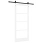Porta scorrevole vidaXL con set di hardware "ORKDAL" Bianco 86x198.5 cm Porta scorrevole vidaXL con set di hardware "ORKDAL" Bianco 86x198.5 cm