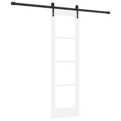 porta scorrevole vidaXL con hardware "ORKDAL" bianco 61x198.5 cm