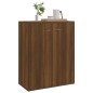 Credenza Rovere Marrone 60x30x75 cm in Legno Multistrato Credenza Rovere Marrone 60x30x75 cm in Legno Multistrato