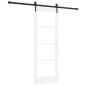 Porta Scorrevole vidaXL con Set di Ferramenta 'ORKDAL'Bianca 73,5x198,5 cm Porta Scorrevole vidaXL con Set di Ferramenta 'ORKDAL'Bianca 73,5x198,5 cm