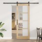 vidaXL Porta Scorrevole con Set di Hardware 'ORKDAL'78x211 cm vidaXL Porta Scorrevole con Set di Hardware 'ORKDAL'78x211 cm