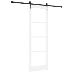 Porta Scorrevole vidaXL con Set di Ferramenta 'ORKDAL'Bianco 78x232 cm