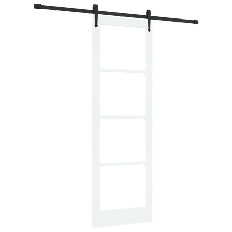 Porta Scorrevole vidaXL con Set di Ferramenta 'ORKDAL'Bianco 78x232 cm