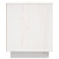 Mobile Porta TV Bianco 156x37x45 cm in Legno Massello di Pino Mobile Porta TV Bianco 156x37x45 cm in Legno Massello di Pino