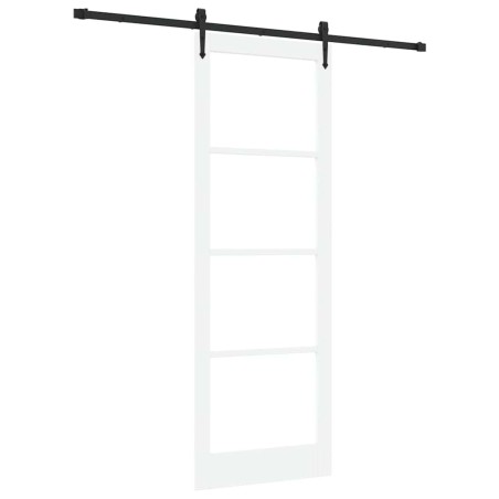 vidaXL Porta Scorrevole con Set di Hardware "ORKDAL" Bianca 83x232 cm