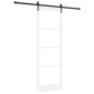 vidaXL Porta Scorrevole con Set di Hardware "ORKDAL" Bianca 83x232 cm vidaXL Porta Scorrevole con Set di Hardware "ORKDAL" Bianca 83x232 cm