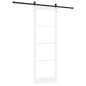 vidaXL Porta Scorrevole con Set di Hardware "ORKDAL" Bianca 83x232 cm vidaXL Porta Scorrevole con Set di Hardware "ORKDAL" Bianca 83x232 cm
