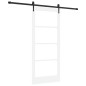 Porta scorrevole vidaXL con il set di ferramenta "ORKDAL" Bianca 86x198,5 cm Porta scorrevole vidaXL con il set di ferramenta "ORKDAL" Bianca 86x198,5 cm