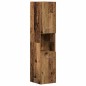 vidaXL Set di mobili per bagno 4 pezzi - Legno antico in legno ingegnerizzato vidaXL Set di mobili per bagno 4 pezzi - Legno antico in legno ingegnerizzato