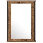 vidaXL Set di mobili da bagno in 2 pezzi Legno vecchio Legno ingegnerizzato