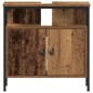 Set di mobili per bagno 2 pezzi in legno anticato in legno ingegnerizzato