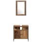 vidaXL Set mobili bagno 3 pezzi Legno invecchiato Legno ingegnerizzato vidaXL Set mobili bagno 3 pezzi Legno invecchiato Legno ingegnerizzato
