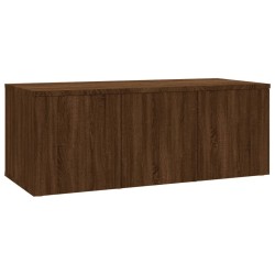 Mobile Porta TV Rovere Marrone 80x34x30 cm in Legno Multistrato