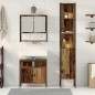 vidaXL Mobile per lavello vitaXL in legno dallo stile rustico