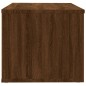 Mobile Porta TV Rovere Marrone 80x34x30 cm in Legno Multistrato Mobile Porta TV Rovere Marrone 80x34x30 cm in Legno Multistrato