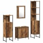 vidaXL Set di mobili da bagno 4 Pezzi Legno Antico Legno Ingegnerizzato vidaXL Set di mobili da bagno 4 Pezzi Legno Antico Legno Ingegnerizzato