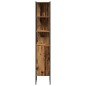vidaXL Set di mobili da bagno in 4 pezzi in legno antico e legno ingegnerizzato vidaXL Set di mobili da bagno in 4 pezzi in legno antico e legno ingegnerizzato