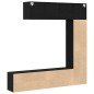vidaXL Librerie 3 pz Nero Rovere 36x30x143 cm Legno ingegnerizzato vidaXL Librerie 3 pz Nero Rovere 36x30x143 cm Legno ingegnerizzato