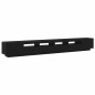 vidaXL Mobile TV con Luci LED Nero Rovere 300x35x40 cm in Legno Ingegnerizzato vidaXL Mobile TV con Luci LED Nero Rovere 300x35x40 cm in Legno Ingegnerizzato