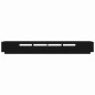 vidaXL Mobile TV con Luci LED Nero Rovere 300x35x40 cm in Legno Ingegnerizzato vidaXL Mobile TV con Luci LED Nero Rovere 300x35x40 cm in Legno Ingegnerizzato