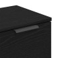 vidaXL Credenze 2 pz Nero Rovere 60x30x70 cm Legno ingegnerizzato vidaXL Credenze 2 pz Nero Rovere 60x30x70 cm Legno ingegnerizzato