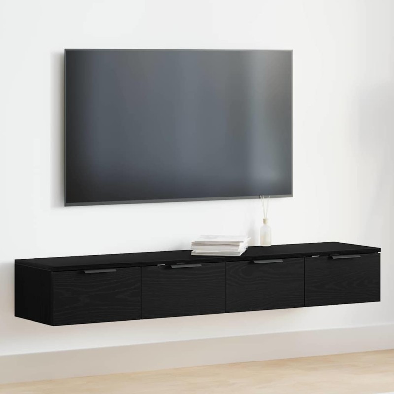 vidaXL Armadi 2 pcs Quercia Nera 68x30x20 cm Legno Ingegnerizzato vidaXL Armadi 2 pcs Quercia Nera 68x30x20 cm Legno Ingegnerizzato