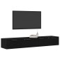 vidaXL Armadi 2 pcs Quercia Nera 68x30x20 cm Legno Ingegnerizzato vidaXL Armadi 2 pcs Quercia Nera 68x30x20 cm Legno Ingegnerizzato