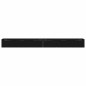 vidaXL Armadi a parete Set di 2 Rovere nero 102x30x20 cm Legno ingegnerizzato