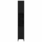 vidaXL Set Mobili Bagno 3 Pezzi Rovere Nero Legno Ingegnerizzato vidaXL Set Mobili Bagno 3 Pezzi Rovere Nero Legno Ingegnerizzato