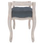 Panca Grigio Scuro 110x45x60 cm in Velluto Panca Grigio Scuro 110x45x60 cm in Velluto