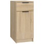 vidaXL Armadietto da Scrivania Rovere Sonoma 33,5x50x75 cm Legno vidaXL Armadietto da Scrivania Rovere Sonoma 33,5x50x75 cm Legno