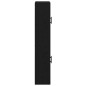 vidaXL Armadi 2 pezzi Nero e Rovere, 69,5x34x180 cm in Legno Ingegnerizzato