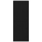 vidaXL Armadi 2 pezzi Nero Rovere 69,5x34x180 cm in Legno Ingegnerizzato