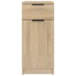 vidaXL Armadietto da Scrivania Rovere Sonoma 33,5x50x75 cm Legno vidaXL Armadietto da Scrivania Rovere Sonoma 33,5x50x75 cm Legno