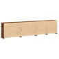 vidaXL Credenza con Luci LED Legno Vecchio 283x37x67 cm Legno Ingegnerizzato