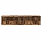vidaXL Credenza con luci LED Legno vecchio 283x37x67 cm Legno ingegnerizzato