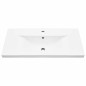 Mobile per Lavabo vidaXL con Lavabo Integrato Rovere Nero Legno Ingegnerizzato Mobile per Lavabo vidaXL con Lavabo Integrato Rovere Nero Legno Ingegnerizzato
